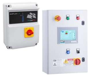 Panou de control pompa electrIca