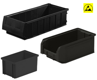 Cutii ESD pentru pentru piese mici de tip C