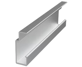 Profil aluminiu forma AGRAFA