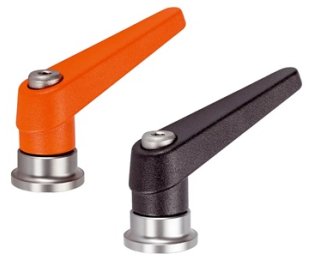 Maneta de fixare ajustabila cu rulment axial din INOX cu filet interior EH 24420.