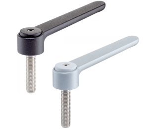 Maner de fixare ajustabil drept cu surub INOX EH 24441.