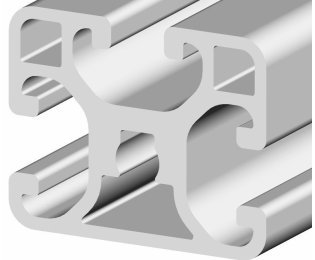 Profil aluminiu compatibil ITEM 40x32L LIGHT Canal 8