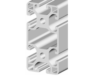 Profil aluminiu compatibil ITEM 40x80 LIGHT Canal 8