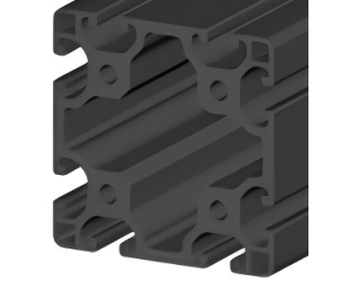 Profil aluminiu compatibil ITEM 80x80L SE Sistem 40 LIGHT Canal 8