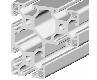 Profil aluminiu compatibil ITEM 40x40x80L LIGHT Canal 8
