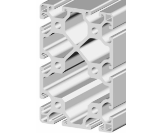 Profil aluminiu compatibil ITEM 80x120 Sistem 40 LIGHT Canal 8