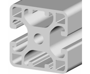 Profil aluminiu compatibil ITEM 40x40L2NP LIGHT Canal 8