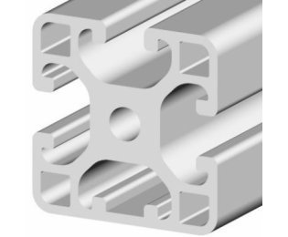 Profil aluminiu compatibil ITEM 40x40L3N LIGHT Canal 8