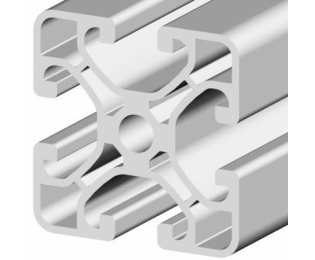 Profil aluminiu compatibil ITEM 40x40 ECO Canal 8
