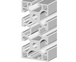 Profil aluminiu compatibil ITEM 40x80L5N Sistem X40 Canal 8