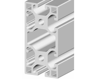 Profil aluminiu compatibil ITEM 40x80L4N Sistem X40 Canal 8
