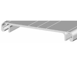 Profil capac aluminiu compatibil ITEM I KK80D