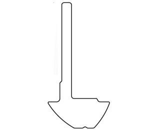 Profil aluminiu special tip T compatibil ITEM