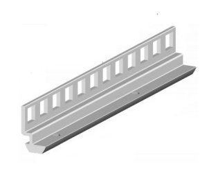 Profil aluminiu special tip T compatibil ITEM I8 WL M6 KM