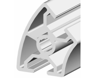 Profil aluminiu tesit industrial 30x30x45° Canal 8
