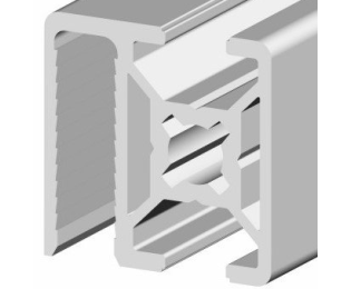 Profil aluminiu special industrial 30x30 SG40 Canal 8