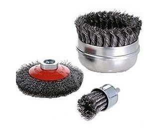 End, Cup and Bevel Brushes