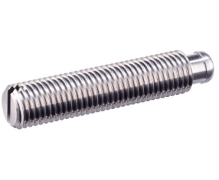 Stift filetat cu tija insurubare surubelnita din INOX DIN 6332 EH 22540.