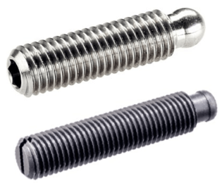 Stift filetat pentru placuta de presiune