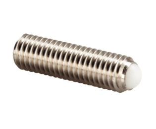 Surub de pozitionare fara cap din INOX cu bila plina din termoplast EH 22720.