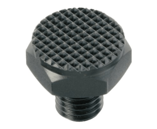 Stift de pozitionare cu suprafata striata filet exterior EH 22690.
