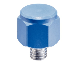 Stift de pozitionare suprafata contact si corp din PEEK filet exterior INOX EH 22691.