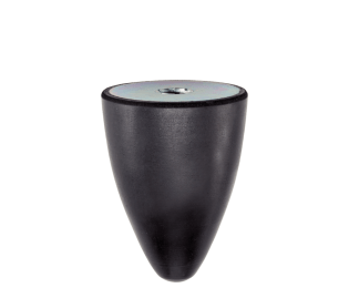 Amortizor forma parabolica din cauciuc cu filet interior EH 25150.