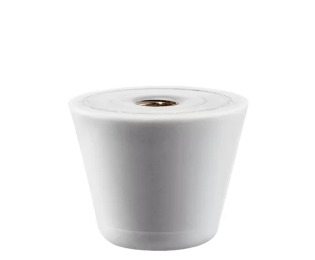 Amortizor forma de trunchi de con din silicon cu filet interior din INOX EH 25151.