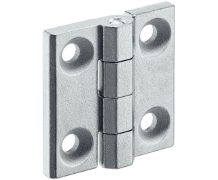 Balamale cu gauri de montaj din zinc turnat sub presiune argintiu EH 25160.