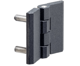 Balamale cu filete de montaj din zinc turnat sub presiune negru EH 25160.