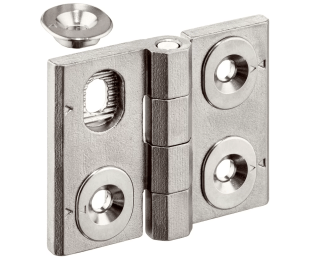 Balamale ajustabile pe inaltime din INOX EH 25161.