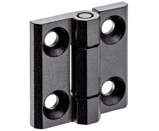 Balamale din INOX negru fara guler de centrare EH 25162.
