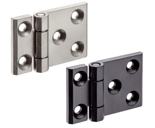 Balamale din INOX cu o aripa prelungita