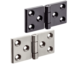 Balamale din INOX cu ambele aripi prelungite