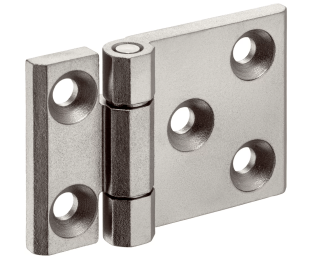 Balamale INOX cu o aripa prelungita si gaura de montaj suplimentara EH 25162.