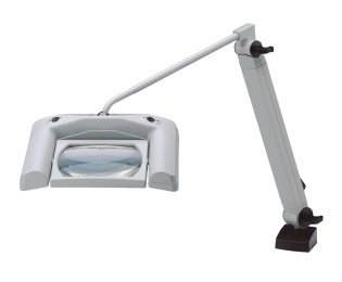 Lampa cu lupa cu brat dublu Waldmann SNLQ