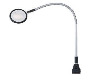 Lampa cu lupa cu brat flexibil Waldmann RING LED