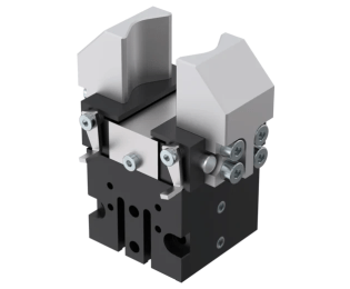 Gripper pneumatic paralel cu 2 falci GP