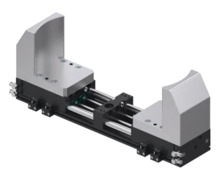 Gripper pneumatic paralel cu 2 falci GH8000