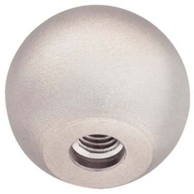 Butoane sferice, variantă metalică similar DIN 319/oțel inoxidabil | d1=32 mm / oțel inoxidabil | 24561.0232