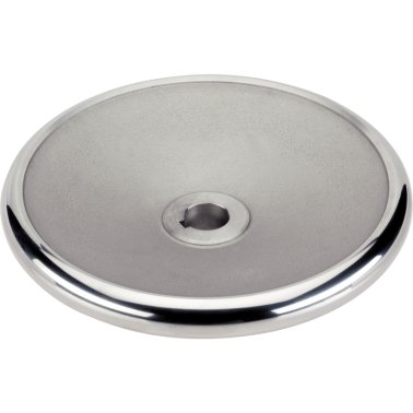 Roţi de manevră tip disc, DIN 3670/fără bucşă oţel, forma N, cu canal | d1=160 mm / d2=14 mm | 24570.0320