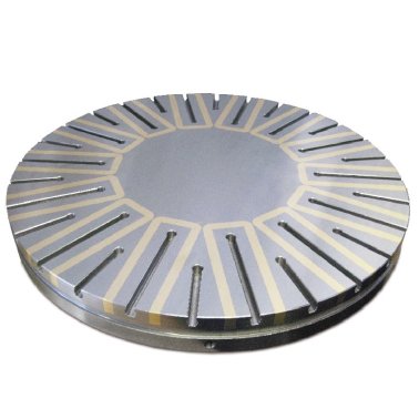 Placa rotunda de fixare electro-permanent magnetica PFR 200100