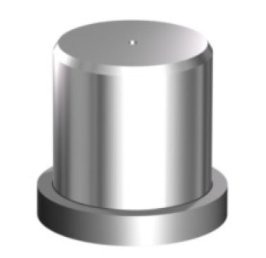 Bucsa de taiere cu gaura de start, cu guler ISO8977 | d1=1,2 mm