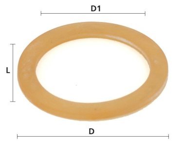 Inel de etansare filet interior din PUR cupla KAMLOK din alama MS 58 D=48 mm