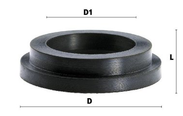 Garnitura NBR pentru racord sablare din fonta L=27 mm