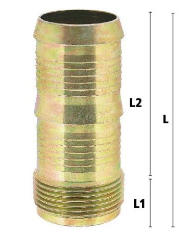 Racord pentru furtun mortar pentru cuple cu filet interior DN=42 mm