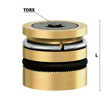 Dop de inchidere cu surub diametru= 10 mm