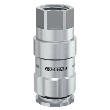 Cupla rapida fara scurgere LiquiSafe Seria ESCBE4-IAB cu filet interior din INOX 1.4305 filet G 1/8"