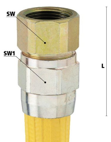 Cupla FlatLock presare prin insurubare cu racord filet interior DN=25 mm