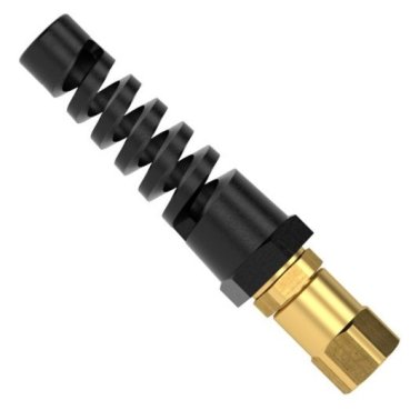 Racord rotativ furtun spiralat MODY cu filet cilindric interior din alama MS 58 protectie PU filet G 3/8" 